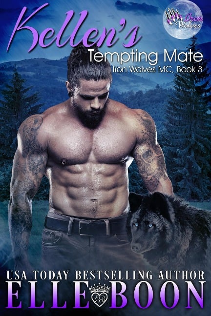 Kellen's Tempting Mate (Iron Wolves MC, #3) - Elle Boon