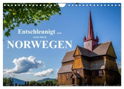 Entschleunigt ... reisen durch Norwegen (Wandkalender 2025 DIN A4 quer), CALVENDO Monatskalender - Dirk Sulima