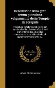 Cover-Bild zum Titel 'Descrizione della gran terma puteolana volgarmente detta Tempio di Serapide' von 'Antonio Niccolini'