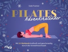Cover-Bild zum Titel 'Pilates-Adventskalender' von 'Gabi Fastner'