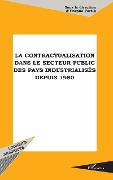 Cover-Bild zum Titel 'LA CONTRACTUALISATION DANS LE SECTEUR PUBLIC' von 'Sous la direction d'Yvonne Fortin'