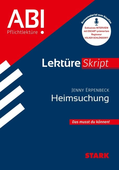 STARK Jenny Erpenbeck: Heimsuchung - Deutsch - LektüreSkript - Angela Horwitz