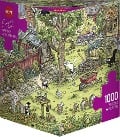 Cover-Bild zum Titel 'Garden Adventures Puzzle 1000 Teile' von 'Simon Tofield'