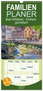 Cover-Bild zum Titel 'Familienplaner 2027 - Bad Wildbad - Einfach genießen mit 5 Spalten (Wandkalender, 21 x 45 cm) CALVENDO' von 'Thomas Bartruff'