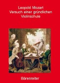 Cover-Bild zum Titel 'Versuch einer gründlichen Violinschule' von 'Leopold Mozart'