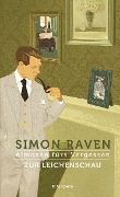 Cover-Bild zum Titel 'Almosen fürs Vergessen / Zur Leichenschau' von 'Simon Raven'