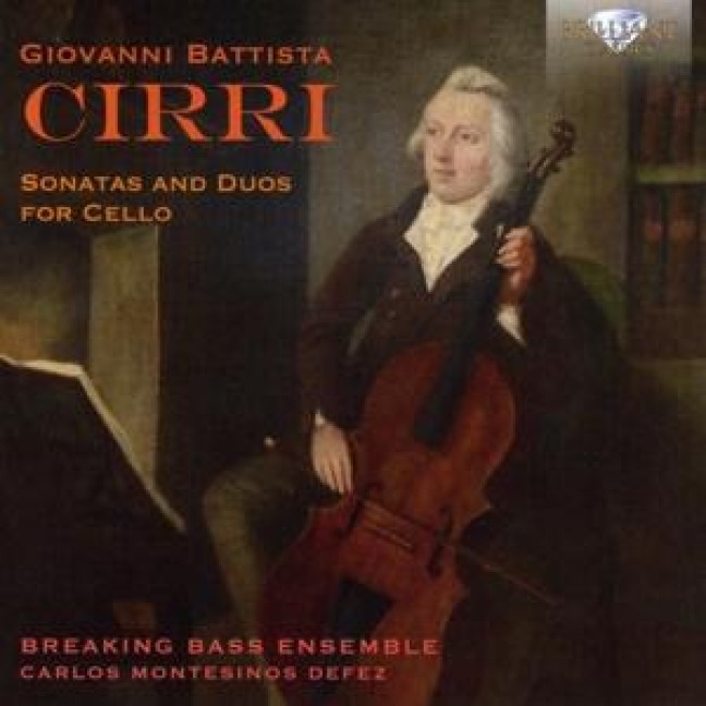 Cirri:Sonatas And Duos For Cello - Carlos/Breaking Bass Ensemble Montesinos
