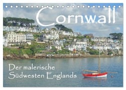 Cover-Bild zum Titel 'Cornwall. Der malerische Südwesten Englands (Tischkalender 2026 DIN A5 quer), CALVENDO Monatskalender' von 'Anita Berger'