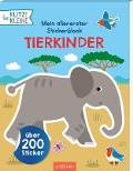 Cover-Bild zum Titel 'Mein allererster Stickerblock - Tierkinder' von ''