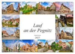 Cover-Bild zum Titel 'Lauf an der Pegnitz Impressionen (Wandkalender 2027 DIN A3 quer), CALVENDO Monatskalender' von 'Dirk Meutzner'