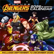 Cover-Bild zum Titel 'AVENGERS - Broschürenkalender im Format 30 x 30' von ''