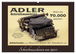 Cover-Bild zum Titel 'Schreibmaschinen um 1900 (Wandkalender 2026 DIN A2 quer), CALVENDO Monatskalender' von 'Stoerti-Md Stoerti-Md'