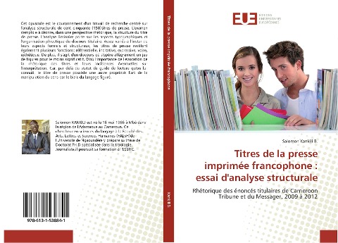 Titres de la presse imprimée francophone : essai d'analyse structurale - Salomon Kankili B.
