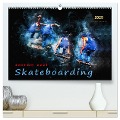 Skateboarding - extrem cool (hochwertiger Premium Wandkalender 2025 DIN A2 quer), Kunstdruck in Hochglanz - Peter Roder