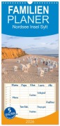 Familienplaner 2026 - Nordsee Insel Sylt mit 5 Spalten (Wandkalender, 21 x 45 cm) CALVENDO - Dietmar Scherf