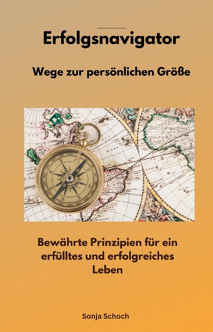 Erfolgsnavigator - Wege zur persönlichen Größe - Sonja Schoch, Sonja Schoch