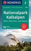 KOMPASS Wanderführer Nationalpark Kalkalpen - Pyhrn-Priel, Enns- und Steyrtal, 56 Touren mit Extra-Tourenkarte - Franz und Philipp Sieghartsleitner
