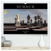 Cover-Bild zum Titel 'SCHACH - Spiel der Könige (hochwertiger Premium Wandkalender 2026 DIN A2 quer), Kunstdruck in Hochglanz' von 'Renate Bleicher'