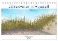 Jahreszeiten in Aquarell (Tischkalender 2025 DIN A5 quer), CALVENDO Monatskalender - Melanie Volkmann