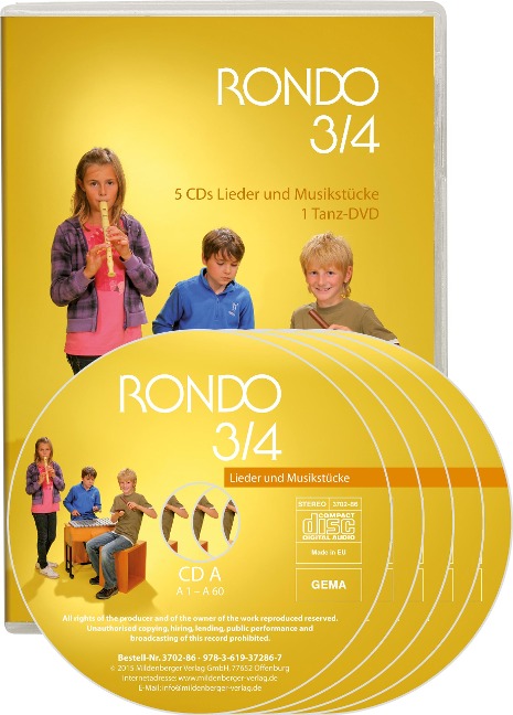 RONDO 3/4 - Neuausgabe - 5 Audio-CDs - 