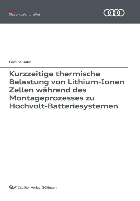 Kurzzeitige thermische Belastung von Lithium-Ionen Zellen - 