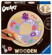 Cover-Bild zum Titel 'CreArt, Malen nach Zahlen Wooden - Florale Ströme' von ''