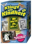 Cover-Bild zum Titel 'Klingt wie Kindheit. Wo warst du, als ...?' von 'Oetinger Media'