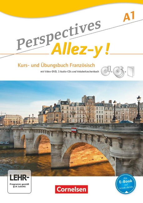Perspectives - Allez-y! A1. Kurs- und Übungsbuch Französisch mit Lösungsheft und Vokabeltaschenbuch - Martin B. Fischer, Gabrielle Robein