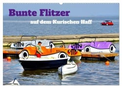 Bunte Flitzer auf dem Kurischen Haff (Wandkalender 2025 DIN A2 quer), CALVENDO Monatskalender - Henning von Löwis of Menar