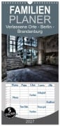 Cover-Bild zum Titel 'Familienplaner 2027 - Verlassene Orte - Berlin - Brandenburg mit 5 Spalten (Wandkalender, 21 x 45 cm) CALVENDO' von 'Sven Gerard'