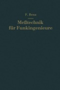 Cover-Bild zum Titel 'Meßtechnik für Funkingenieure' von 'Friedrich Benz'