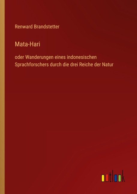 Mata-Hari - Renward Brandstetter