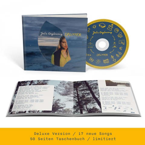 Julia Engelmann: Splitter (Deluxe Version: CD + Taschenbuch) - Julia Engelmann