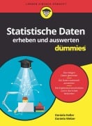 Cover-Bild zum Titel 'Statistische Daten erheben und auswerten für Dummies' von 'Daniela Weber, Daniela Keller'