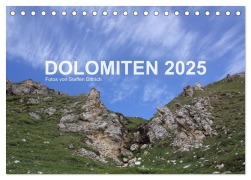 DOLOMITEN 2025 (Tischkalender 2025 DIN A5 quer), CALVENDO Monatskalender - Steffen Dittrich