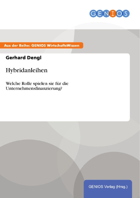 Hybridanleihen - Gerhard Dengl