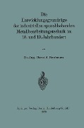 Cover-Bild zum Titel 'Die Entwicklungsgrundzüge der industriellen spanabhebenden Metallbearbeitungstechnik im 18. und 19. Jahrhundert' von 'Bertold Buxbaum'