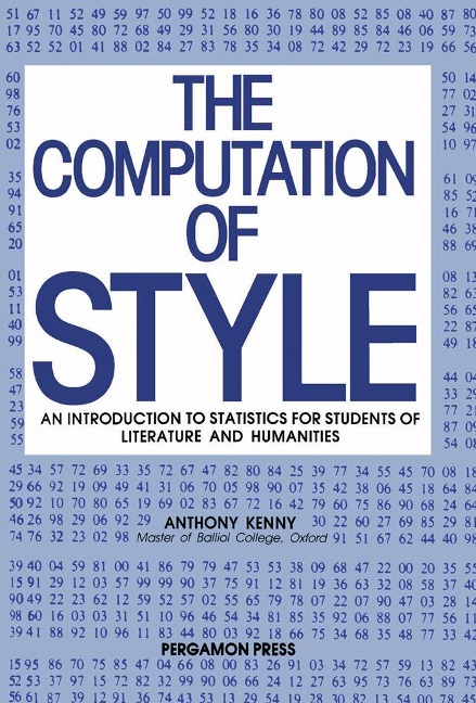 The Computation of Style - Anthony Kenny