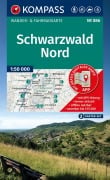 Cover-Bild zum Titel 'KOMPASS Wanderkarten-Set 886 Schwarzwald Nord (2 Karten) 1:50.000' von ''