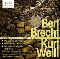 Complete Recordings - Bert/Kurt Weil Brecht