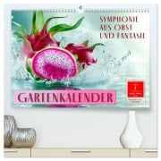 Cover-Bild zum Titel 'Gartenkalender - Symphonie aus Obst und Fantasie (hochwertiger Premium Wandkalender 2026 DIN A2 quer), Kunstdruck in Hochglanz' von 'Peter Roder'