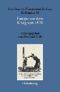 Cover-Bild zum Titel 'Europa vor dem Krieg von 1870' von ''