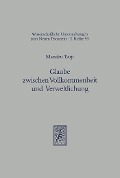 Cover-Bild zum Titel 'Glaube zwischen Vollkommenheit und Verweltlichung' von 'Manabu Tsuji'