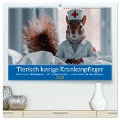Tierisch lustige Krankenpfleger (hochwertiger Premium Wandkalender 2025 DIN A2 quer), Kunstdruck in Hochglanz - Peter Rübsamen