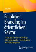 Cover-Bild zum Titel 'Employer Branding im öffentlichen Sektor' von 'Jörg Wolf'