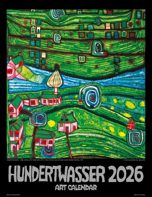 Hundertwasser Art Calendar 2026 - 
