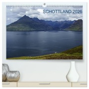 Cover-Bild zum Titel 'Schottland 2026 (hochwertiger Premium Wandkalender 2026 DIN A2 quer), Kunstdruck in Hochglanz' von 'Katja Jentschura'