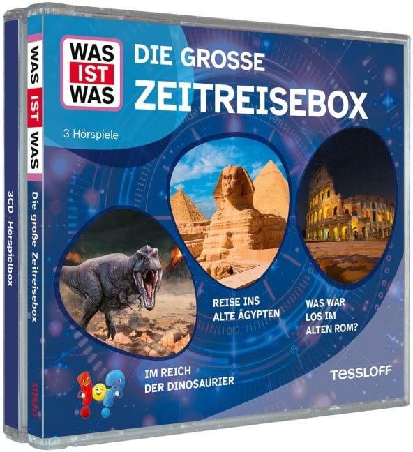 WAS IST WAS 3-CD Hörspielbox. Die große Zeitreisebox - 