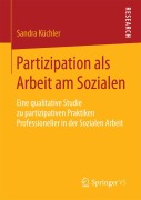 Cover-Bild zum Titel 'Partizipation als Arbeit am Sozialen' von 'Sandra Küchler'