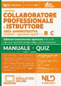 Cover-Bild zum Titel 'Collaboratore e Istruttore dell'area amministrativa cat. B e C negli Enti Locali 2023. Manuale + quiz' von ''